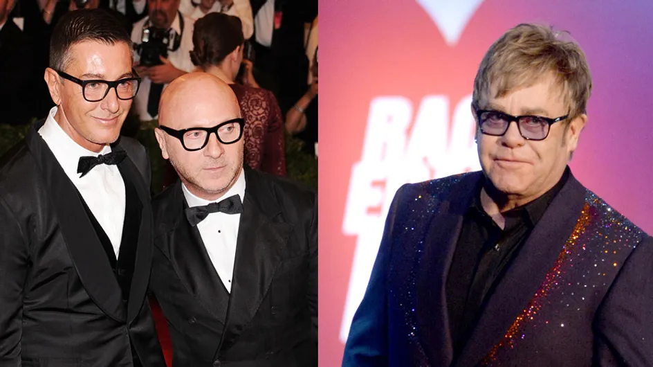 Stefano Gabbana répond à Elton John, "Il est ignorant"