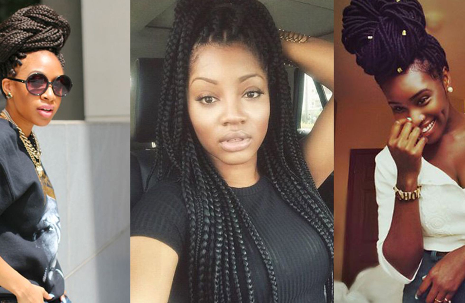 How To Style Box Braids 50 Stunning Ideas From Pinterest how-to-style-box-braids-50-stunning-ideas-from-pinterest