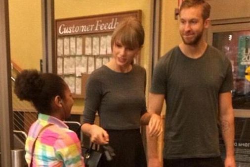 Taylor Swift y Calvin Harris