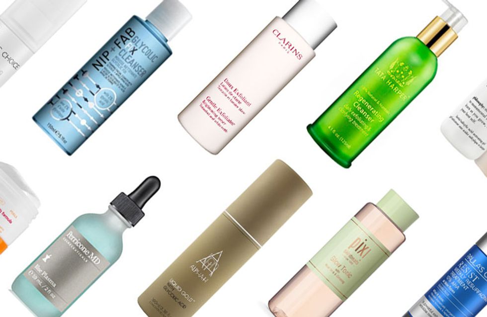 From Glycolic Acid To Salicylic Acid 10 Of The Best Acid Exfoliators