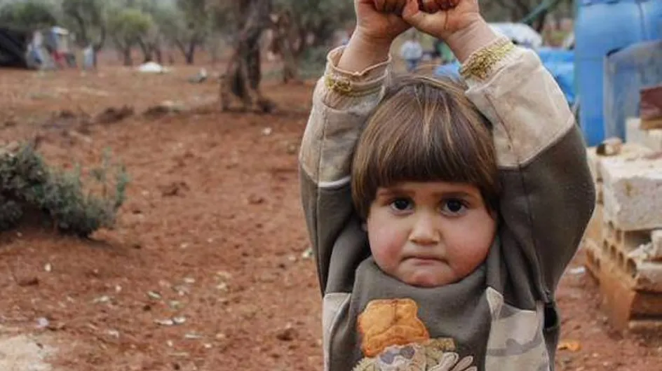 La photo de la petite Syrienne qui a ému le Web