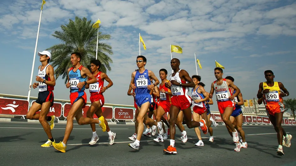 Au Qatar, des travailleurs immigrés forcés à courir un semi-marathon