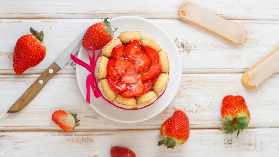 La charlotte aux fraises, un incontournable des desserts sans cuisson