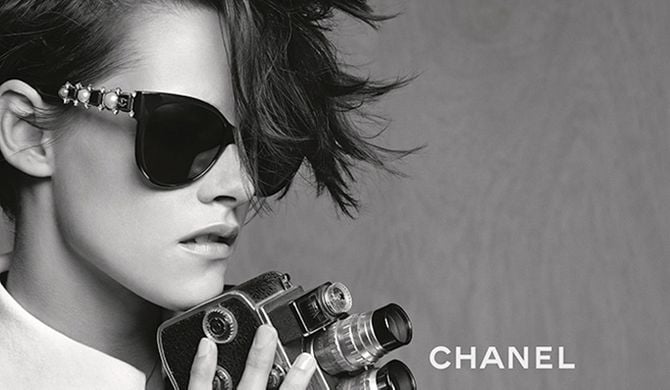 Kristen Stewart Gives Us Major Glasses Envy In Her New Chanel Eyewear Campaign