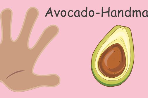 Avocado-Handmaske