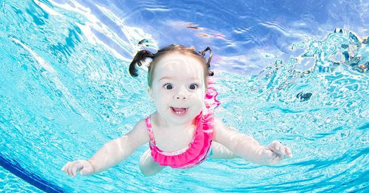 Quand on photographie 18 adorables bébés sous l'eau, ça donne ça