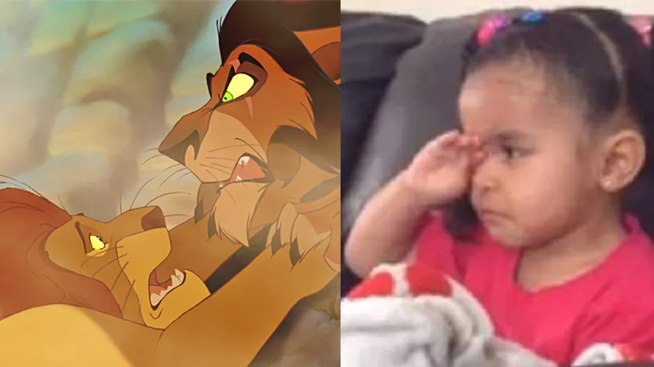 Face à la mort de Mufasa dans le Roi Lion, cette enfant a du mal à retenir ses larmes (Vidéo)