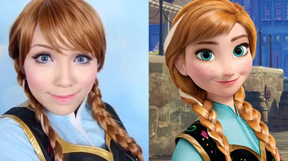 This Girl Looks Exactly Like Disney Characters After These Amazing Makeup Transformations