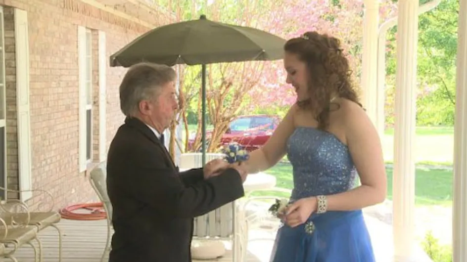 Pour son bal de promo, cette lycéenne a fait une surprise magnifique à son grand-père
