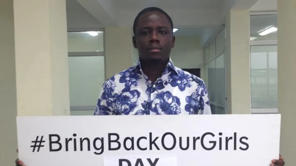 Pendant un an, il demande chaque jour la libération des lycéennes nigérianes (Photos)