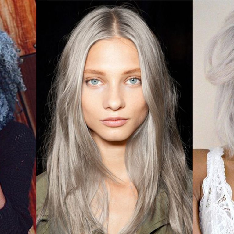 50 Grey Hair Looks And An Easy Tutorial That Will Have You
