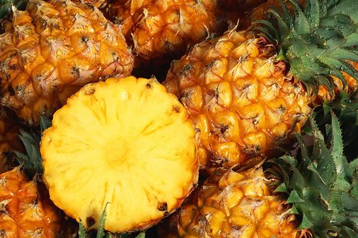 Abacaxi: 47,8 mg de Vitamina C a cada 100g