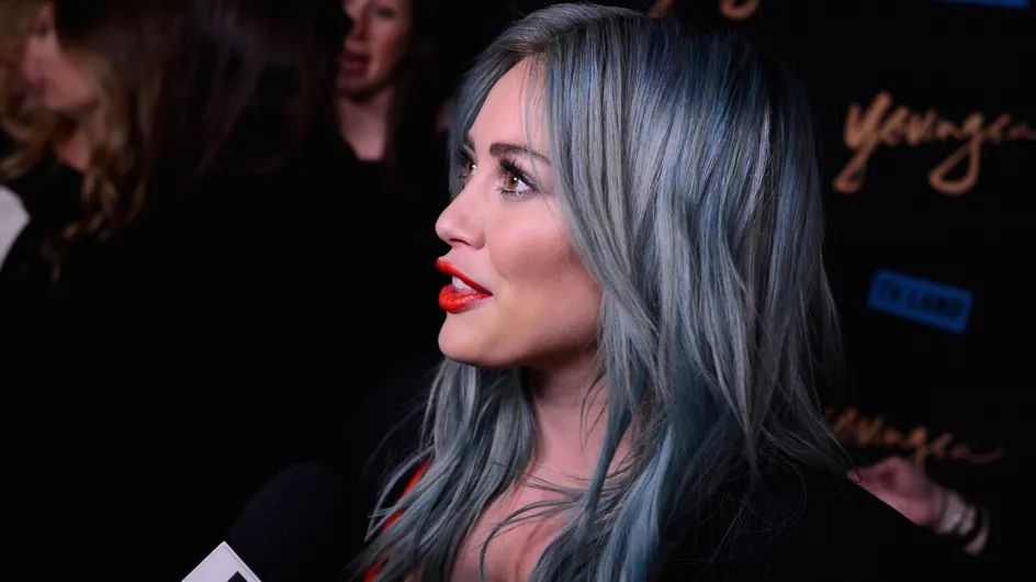 Hilary Duff n’a plus les cheveux bleus (Photo)