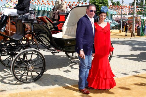 Carlos Herrera y su hija