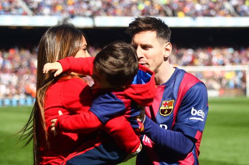Leo Messi y Antonella