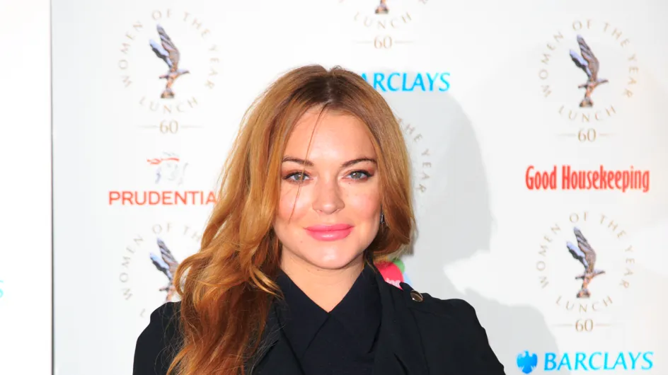 Lindsay Lohan, de retour dans le monde de la mode (Photos)