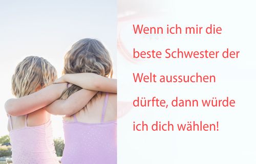 Wie mich gedicht für eine bist du schwester Geburtstagsgedicht Für