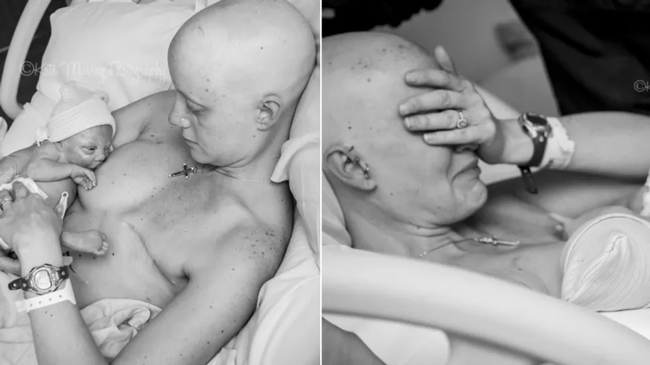 ¡Y el milagro ocurrió! Una madre da el pecho a su bebé después de sufrir cáncer de mama