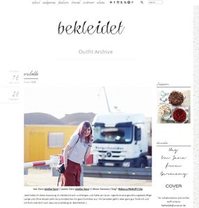 Die besten Fashion-Blogs aus Deutschland: bekleidet.net