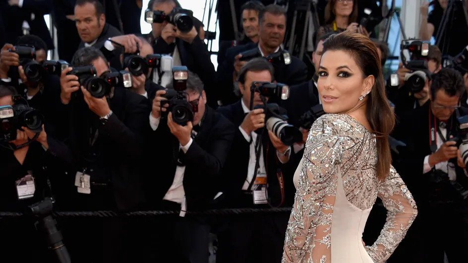 Eva Longoria dévoile ses courbes dans une robe très transparente à Cannes (Photos)