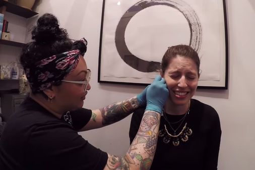 Miedo a hacerse un piercing