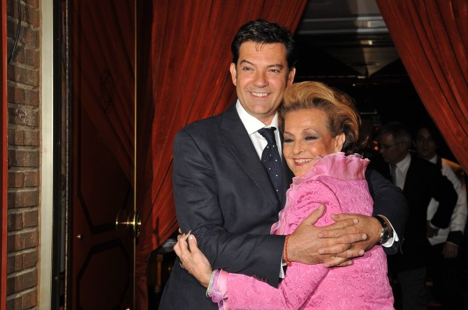 Carmen Sevilla y su hijo