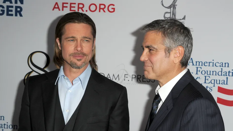 Brad Pitt arrêté à cause de George Clooney