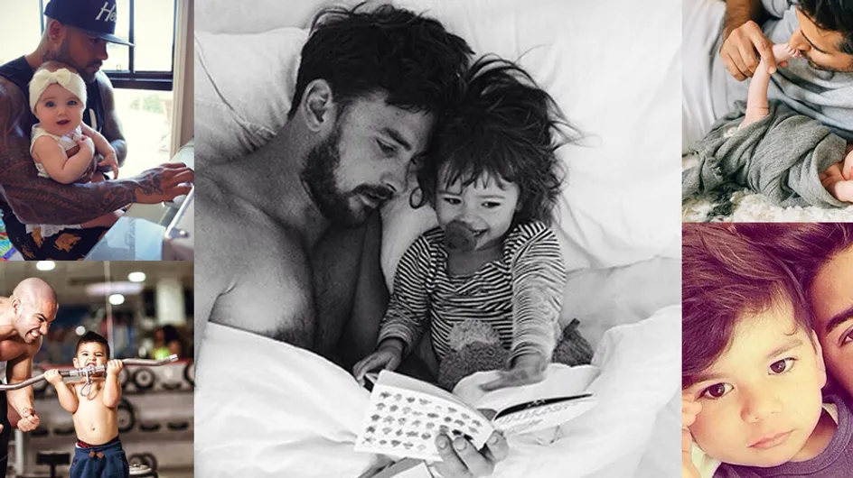 20 Pictures Of Hot Men With Babies That Will Make Your Ovaries Explode
