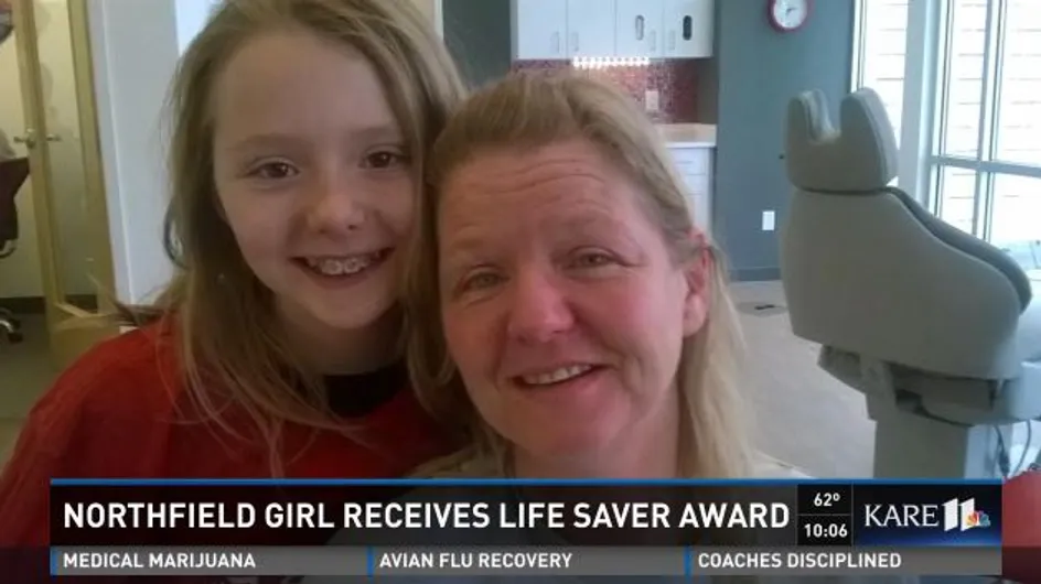 A seulement 10 ans, cette fillette a sauvé la vie de sa maman