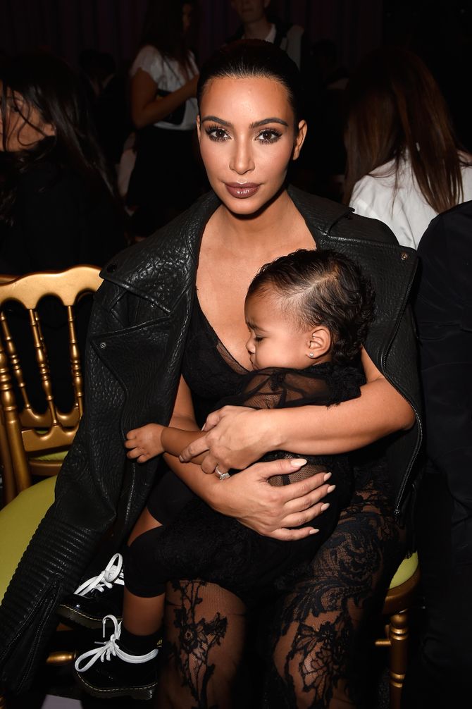 Kim Kardashian e North West