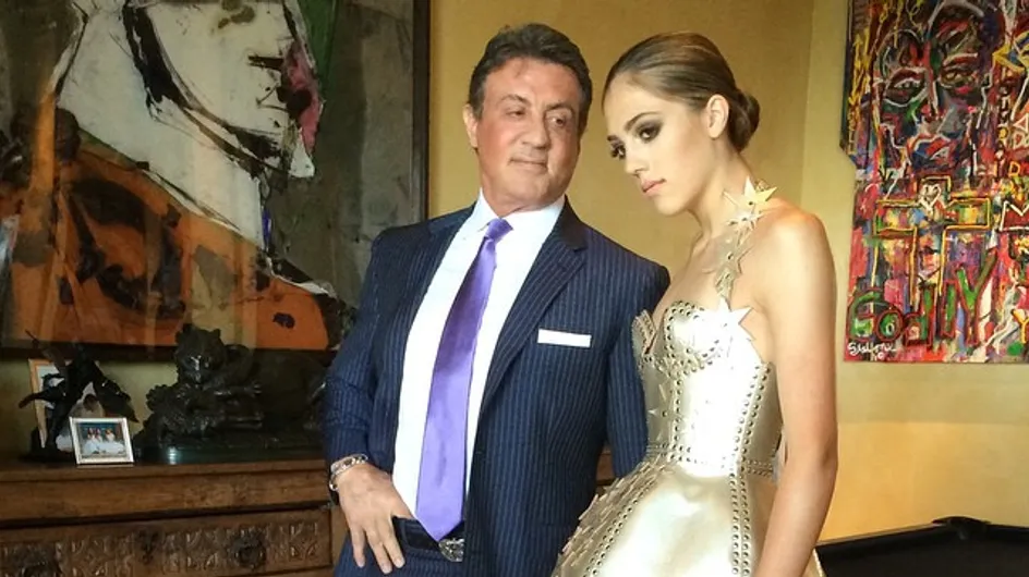 Sistine Stallone : A 16 ans, la fille de Sylvester Stallone s'apprête à être mannequin (Photos)