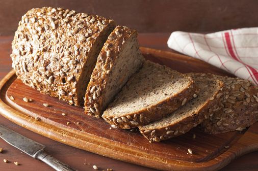 Vollkornbrot enthält viel Magnesium