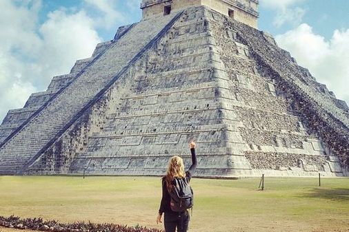 1 - die Maya-Ruinen in Mexiko