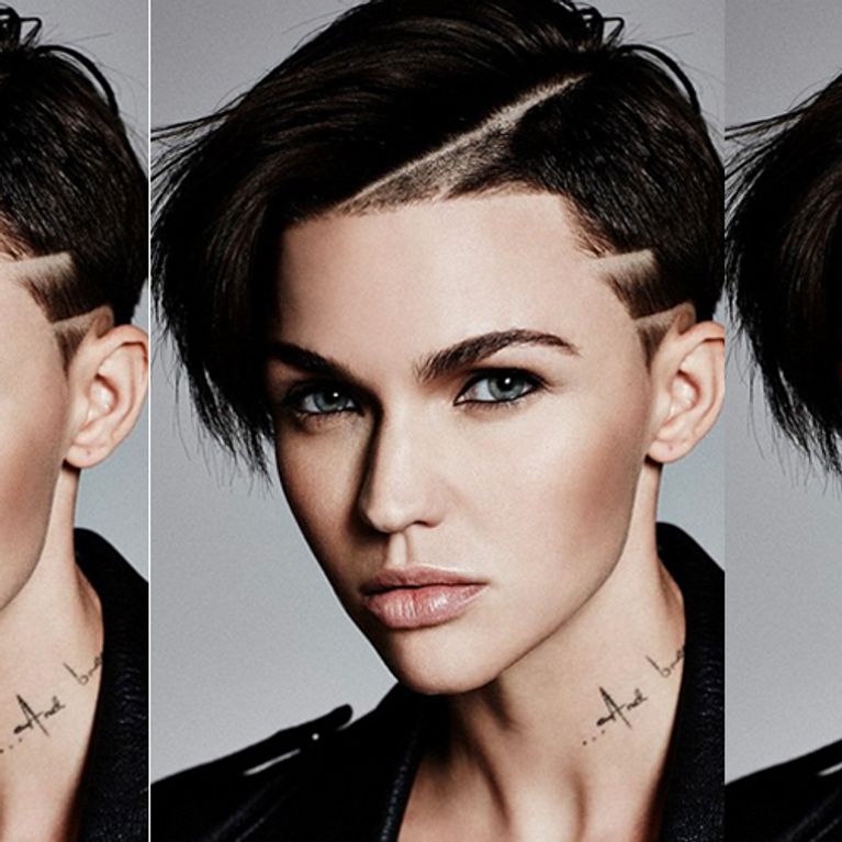 ruby rose hairstyle