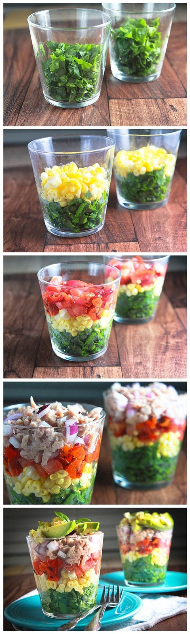 Salada "arco-íris"