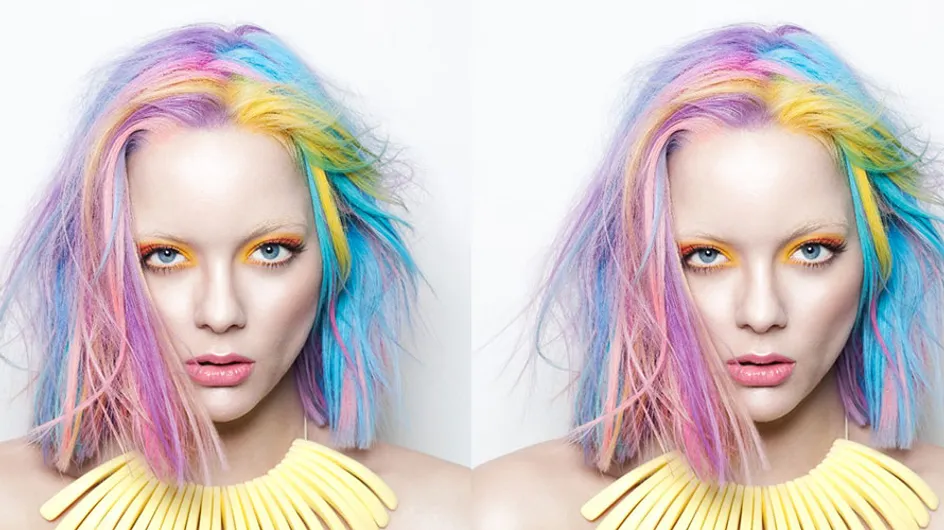Sand Art Hair Don't Care: This Is Rainbow Coloured Hair On A Whole New Level!
