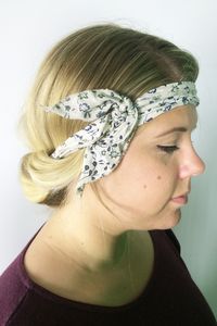 Bandana Binden Coole Sommerfrisuren Zum Nachmachen