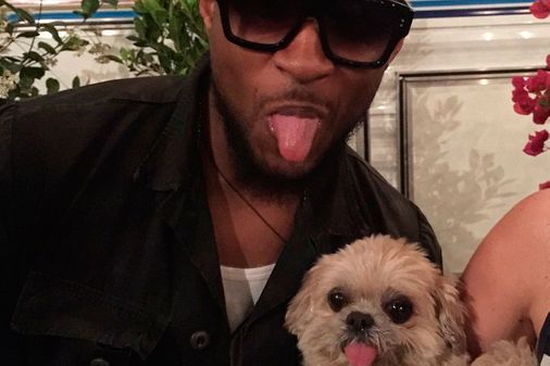 Marnie com Usher