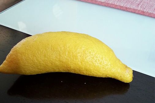Limão em formato de banana