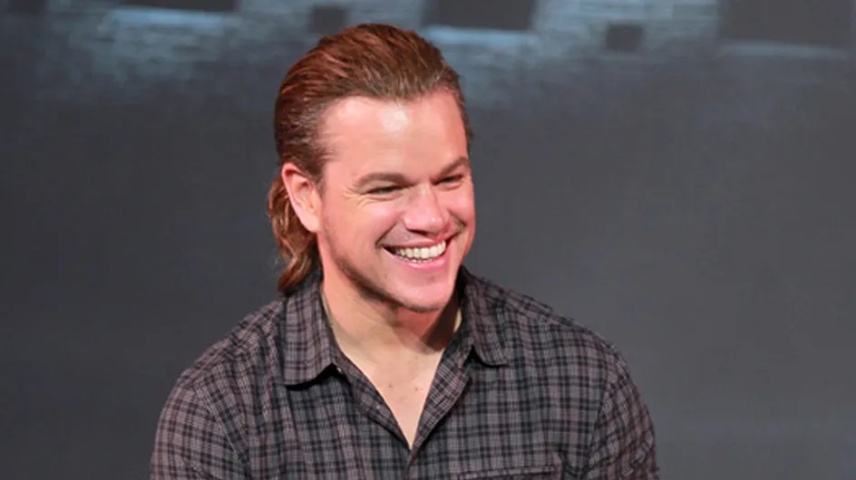 Matt Damon Has A Ponytail And We Don't Know How We Feel