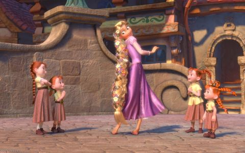 La trenza de Rapunzel