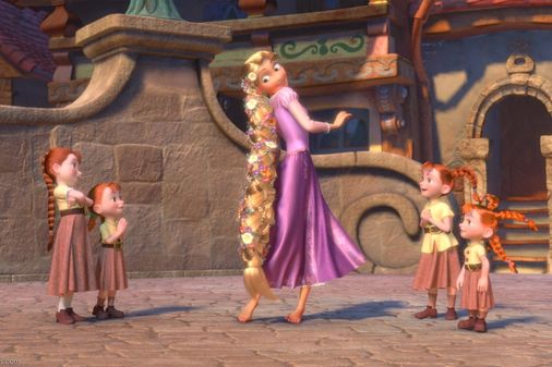 La trenza de Rapunzel