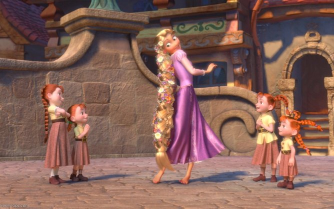 La trenza de Rapunzel