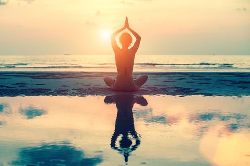 Yoga en el agua