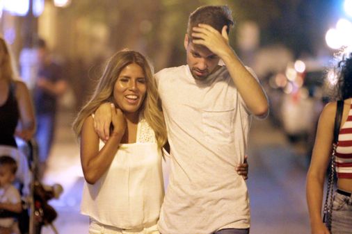 Chabelita y su novio