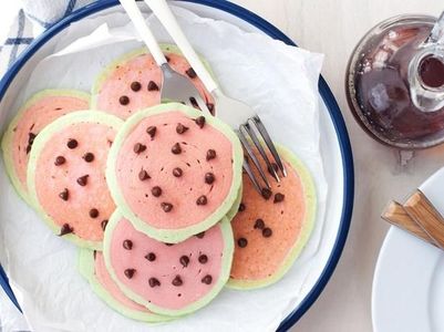 Pancakes de sandía