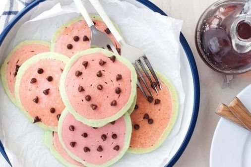 Pancakes de sandía