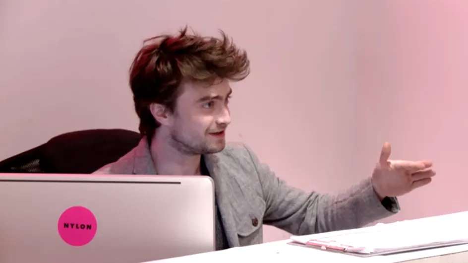 Daniel Radcliffe Became A Receptionist For An Hour And Was Absolutely Terrible