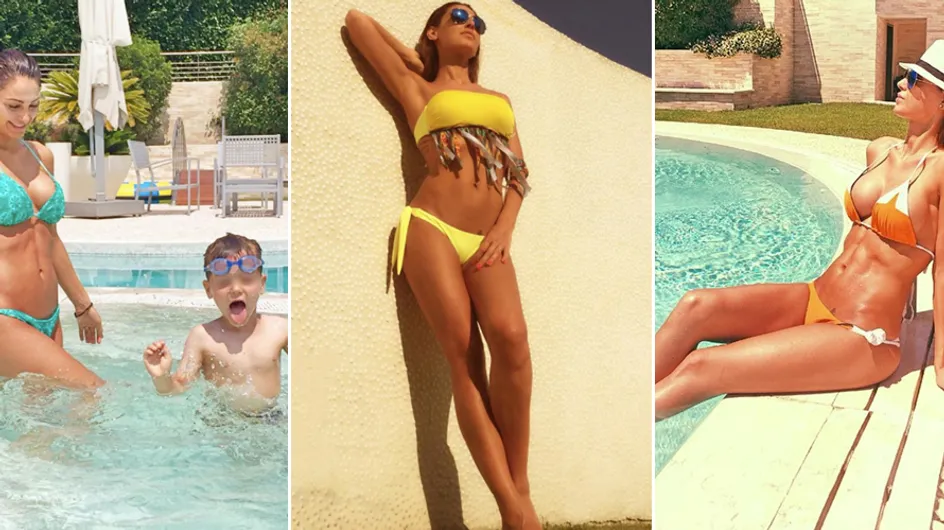 Tatangelo, sirenetta al sole: le foto della cantante tra bikini e pose da diva a bordo piscina!