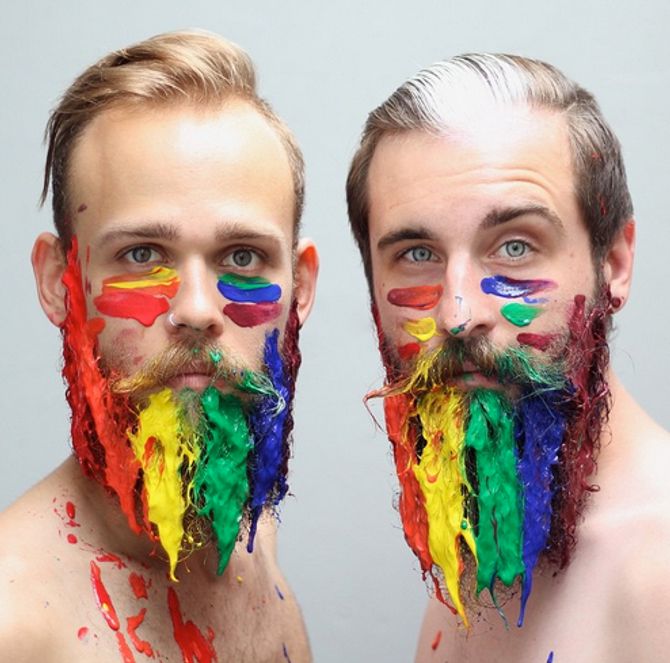 Decoración para barbas